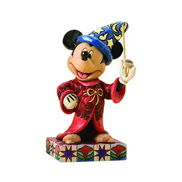 ディズニー トラディションズ ジムショア ミッキー ストーンレジン フィギュア 人形 置物 インテリア プレゼント Disney Traditions by J...