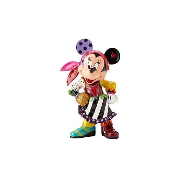 エネスコ ディズニー ブリット ミニー 海賊 ストーンレジン フィギュア 人形 置物 インテリア プレゼント Enesco Disney by Britto M...