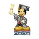 エネスコ ディズニー トラディションズ ジムショア ミッキー フィギュア 人形 置物 インテリア プレゼント Enesco Disney Traditions by Jim Shore Graduation Mickey Figurine, 6.75 in