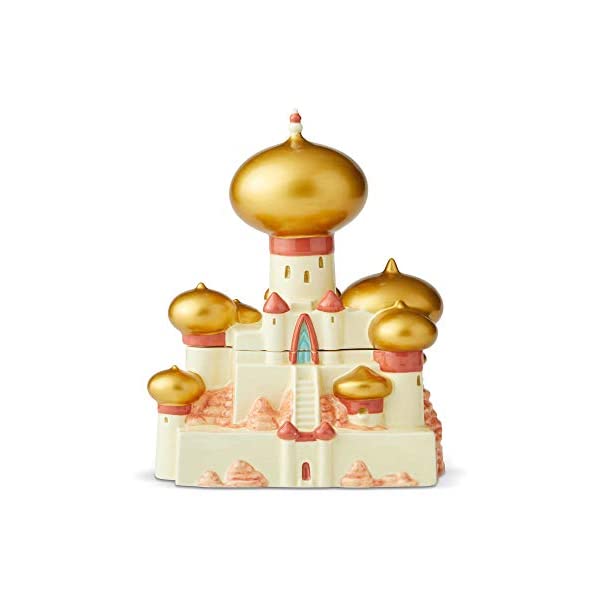 エネスコ ディズニー アラジン 王宮 クッキージャー 小物入れ フィギュア 人形 置物 インテリア プレゼント Enesco Disney Ceramics Aladdin Sultan's Palace Cookie Jar, 10.875 Inch, Multicolor