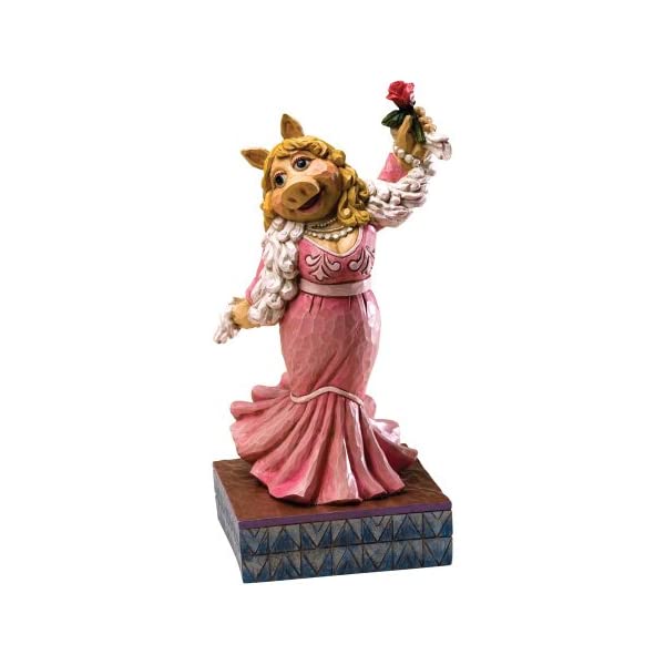 エネスコ ディズニー トラディションズ ジムショア マペットショー ミス ピギー フィギュア 人形 置物 インテリア プレゼント Enesco Disney T...