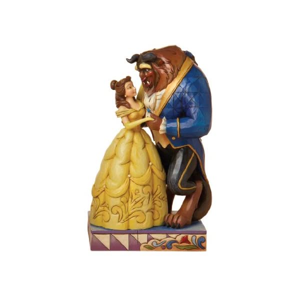 エネスコ ディズニー トラディションズ ジムショア 美女と野獣 フィギュア 人形 置物 インテリア プレゼント Enesco Disney Traditions Designed by Jim Shore from Beauty and theBeast Figurine 6.25 in
