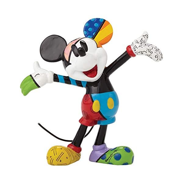 エネスコ ディズニー ブリット ミッキー フィギュア 人形 置物 インテリア プレゼント Enesco Disney by Britto Mickey Mous...