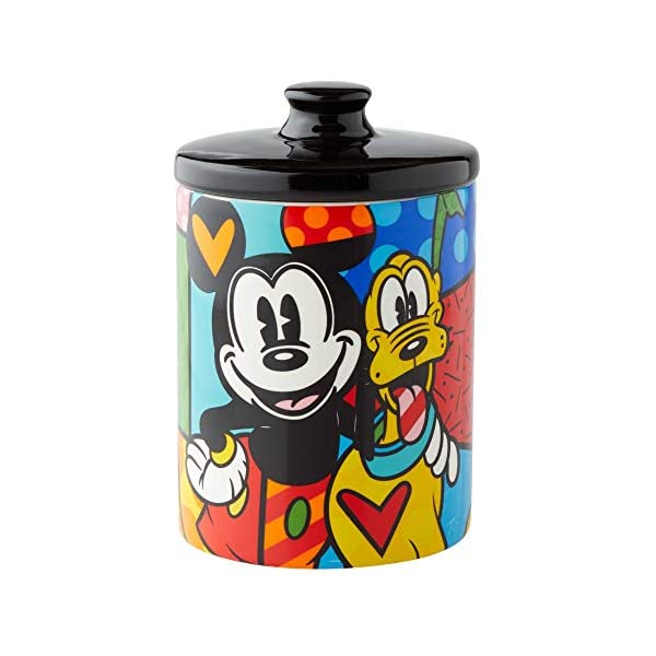 エネスコ ディズニー ブリット ミッキー プルート クッキージャー 小物入れ フィギュア 人形 置物 インテリア プレゼント Enesco Disney by ...