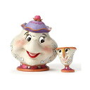 エネスコ ディズニー 美女と野獣 ポット婦人 フィギュア 人形 置物 インテリア プレゼント ENESCO Mrs. Potts and Chip Figure...
