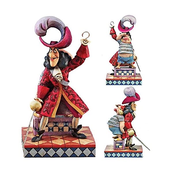 ディズニー ジムショア フック船長 フィギュア 人形 置物 インテリア プレゼント Disney Jim Shore Captain Hook & Mr Smee