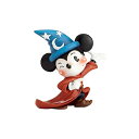 GlXR fBYj[ ~XE~fB ~bL[ t@^WA Xg[W tBMA l` u CeA v[g Enesco The World of Miss Mindy Disney Fantasia Sorcerer Mickey Stone Resin Figurine, 5.51 Inch, Multicolor