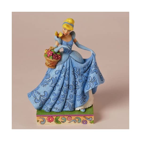 エネスコ ディズニー ジムショア シンデレラ フィギュア 人形 置物 インテリア プレゼント Enesco Disney Tradition Jim Shore Album Cinderella Spring Figure Parallel Import Goods