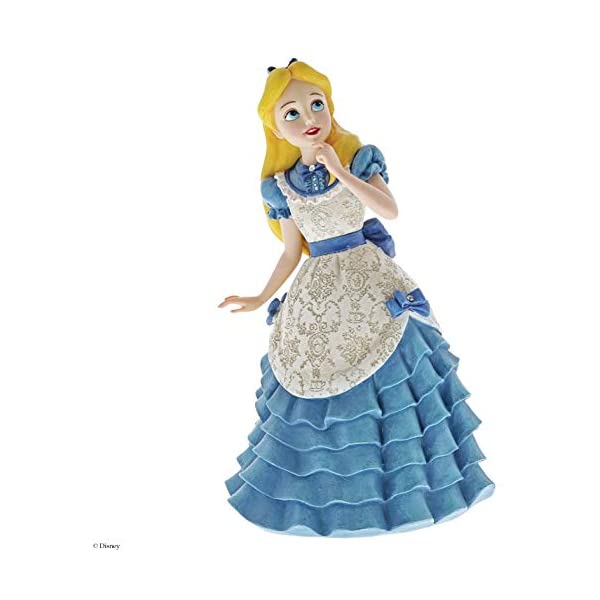 GlXR fBYj[ V[P[X AX tBMA l` u CeA v[g Enesco Disney Showcase Alice Figurine, Multicolor,
