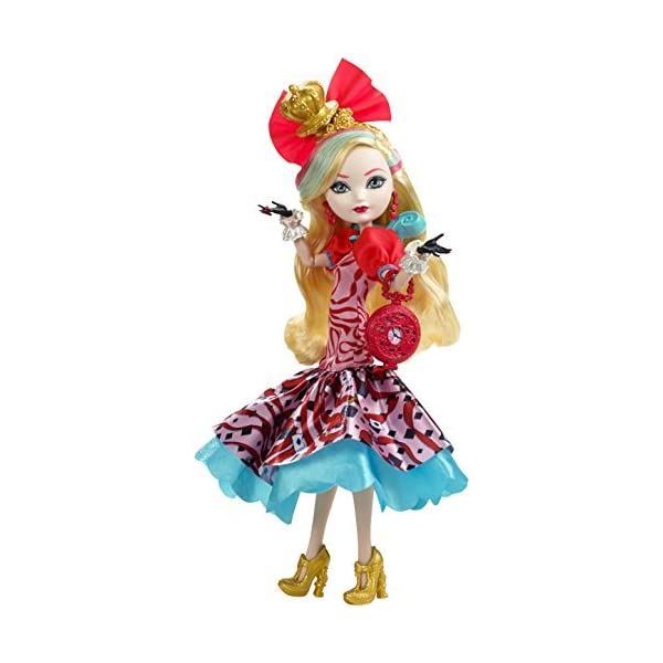 エバーアフターハイ アップル ホワイト 白雪姫と七人の小人 ドール フィギュア 人形 着せ替え Ever After High Way Too Wonderland Apple White Doll