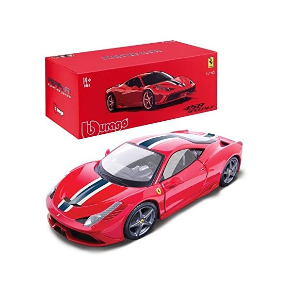 代引不可 フェラーリ ブラーゴ モデルカー ダイキャスト 模型 ミニカー グッズ 納車祝い プレゼント インテリア スーパーカー urago 1 18 Ferrari Signature Series 458 Speciale Diecast Car Model Red 超特価激安 Www Amir Org Rw