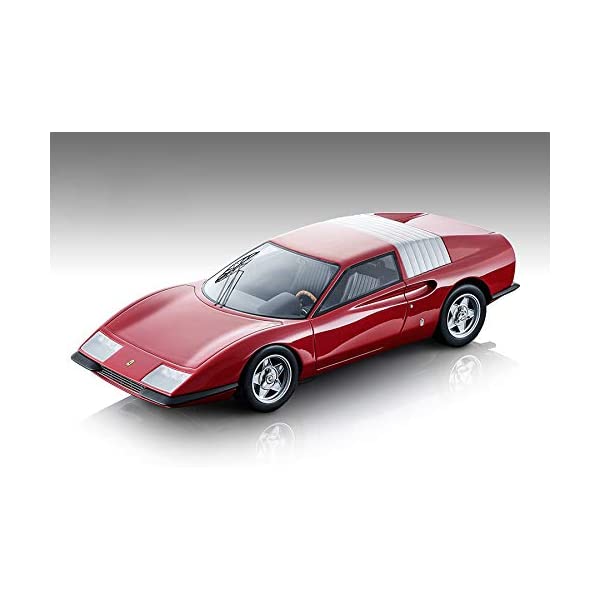 フェラーリ モデルカー ダイキャスト 模型 ミニカー グッズ 納車祝い プレゼント インテリア スーパーカー 1968 Ferrari P6 Pininfarina Gloss Red Mythos Series Limited Edition to 120 Pieces Worldwide 1/18 Model Car by Tecnomodel TM18-93 C