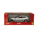 フェラーリ モデルカー ダイキャスト 模型 ミニカー グッズ 納車祝い プレゼント インテリア スーパーカー Hot wheels X5525 Ferrari FF Silver 1/18 Diecast Car Model by Hotwheels