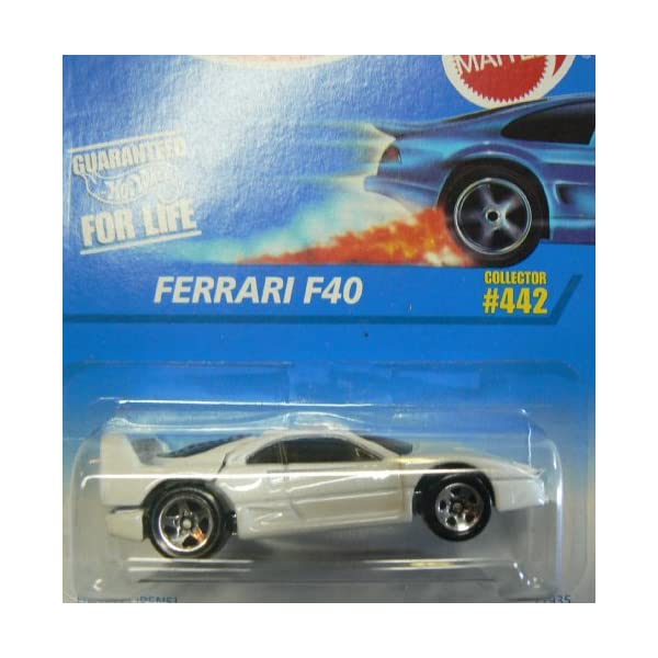 フェラーリ ホットウィール モデルカー ダイキャスト 模型 ミニカー グッズ 納車祝い プレゼント インテリア スーパーカー Hot Wheels #442 Ferrari F40 5 Spoke Wheels
