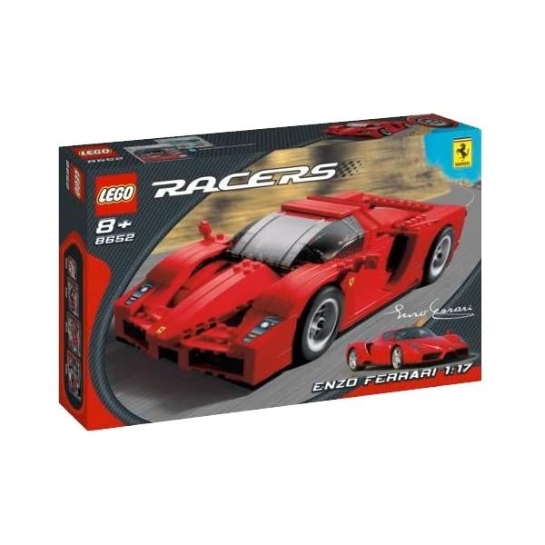 フェラーリ エンツォフェラーリ レゴ レーザーズ モデルカー ダイキャスト 模型 ミニカー グッズ 納車祝い プレゼント インテリア スーパーカー LEGO Racers: Enzo Ferrari 1:17 Scale