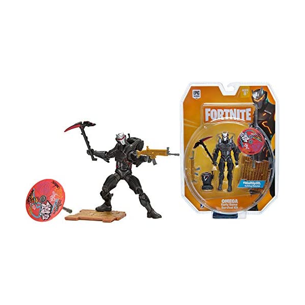 フォートナイト フィギュア 人形 おもちゃ グッズ プレゼント オメガ Fortnite Early Game Survival Kit Figure Pack...