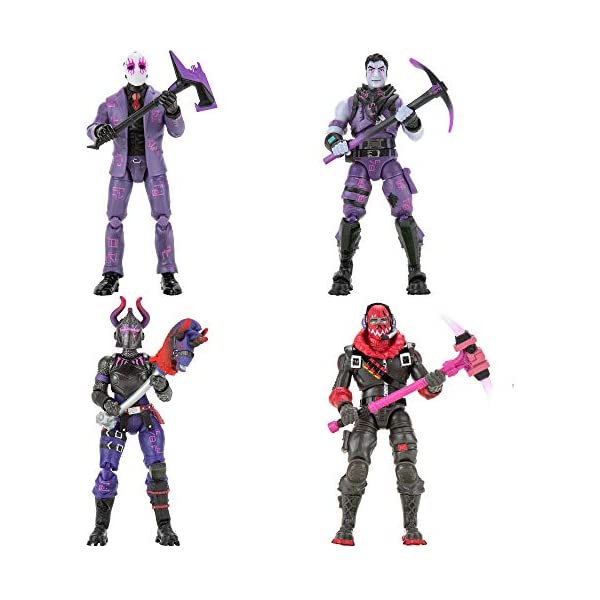 フォートナイト フィギュア 人形 おもちゃ グッズ プレゼント Fortnite Squad Mode 4-Figure Pack, Series 5, Inc...