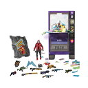 フォートナイト フィギュア 人形 おもちゃ グッズ プレゼント Fortnite Vending Machine, Features 4 Inch X-Lord Action Figure, Includes 9 Weapons, 4 Back Bling, and 4 Building Material Pieces