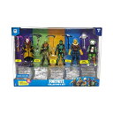 フォートナイト フィギュア 人形 おもちゃ グッズ プレゼント Fortnite Action Figures 15 Piece Collectors Set - 5 Character Figures, 5 Harvest Tools, 5 Building Materials - Spooky Team Leade