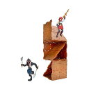 フォートナイト フィギュア 人形 おもちゃ グッズ プレゼント ダイア Fortnite Turbo Builder Set, 2 Figure Pack - 4 Inch Fable and Dire Collectible Action Figures - Plus 82 Building Materials, 2 Weapons, 3 Harvesting Tools - Collect Them All