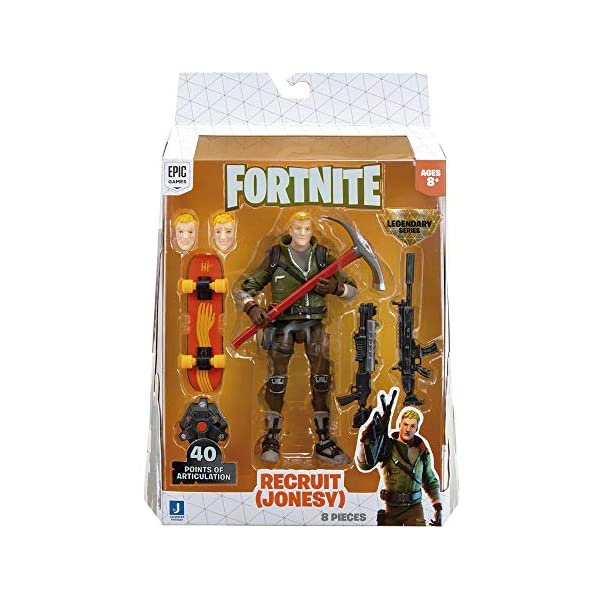 フォートナイト フィギュア 人形 おもちゃ グッズ プレゼント ジョンジー レジェンダリー シリーズ Fortnite FNT0655 6