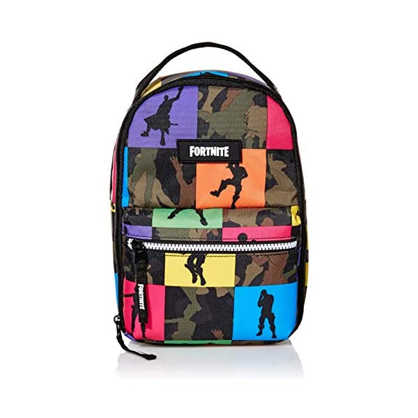 フォートナイト ボストンバッグ トートバッグ ランチバッグ レッスンバッグ 習い事 バッグ 鞄 グッズ プレゼント FORTNITE unisex child Multiplier Lunch Kit Kid s Backpack, Camo, One Size US