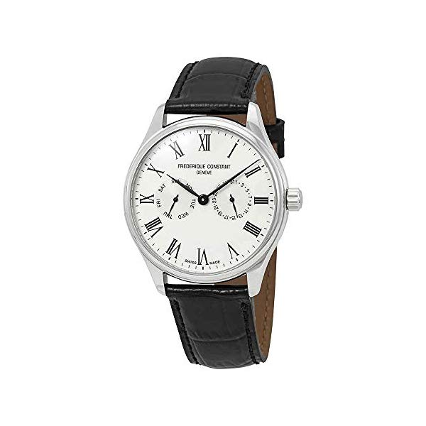 եǥå󥹥 ӻ Frederique Constant FC-259WR5B6 å   Frederique Constant Classics Silver Dial Leather Strap Men's Watch FC-259WR5B6