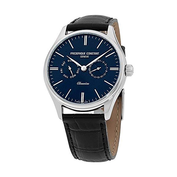 フレデリック・Ｃ フレデリックコンスタント 腕時計 Frederique Constant FC-259BNT5B6 ウォッチ メンズ 男性用 Frederique Constant Classics Blue Dial Leather Strap Men's Watch FC259BNT5B6