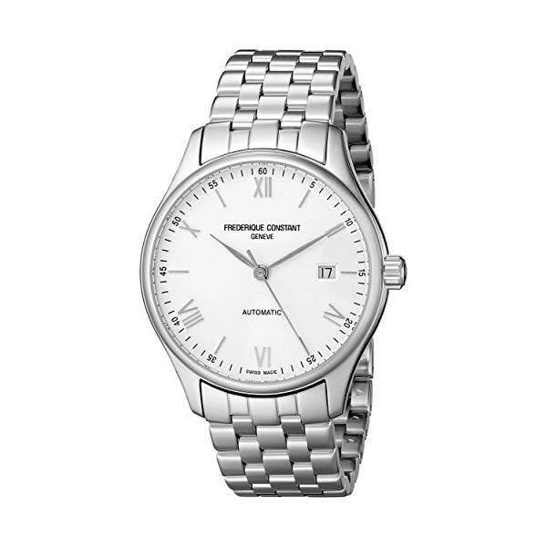 フレデリックコンスタント 腕時計 Frederique Constant FC303WN5B6B ウォッチ メンズ 男性用 Frederique Constant Men's FC303WN5B6B Index Analog-Display Swiss Automatic Silver-Tone Watch