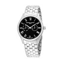 フレデリックコンスタント 腕時計 Frederique Constant FC-259BR5B6B ウォッチ メンズ 男性用 Frederique Constant Classics Black Dial Stainless Steel Men's Watch FC-259BR5B6B