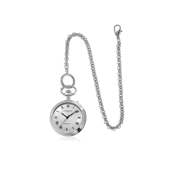 フレデリックコンスタント 腕時計 Frederique Constant FC-700MC6PW6 Frederique Constant Manufacture Silver Dial Pocket Watch FC-700MC6PW6