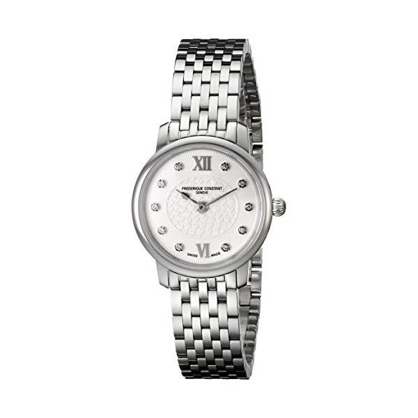 フレデリック・コンスタント フレデリックコンスタント 腕時計 Frederique Constant FC200WHDS6B ウォッチ レディース 女性用 Frederique Constant Women's FC200WHDS6B Slim Line Analog Display Swiss Quartz Silver Watch