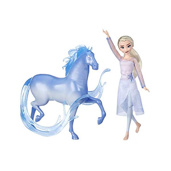 アナと雪の女王2 エルサ ノック 馬 おもちゃ 人形 ドール フィギュア ディズニー Disney Frozen Elsa Fashion Doll Nokk ...