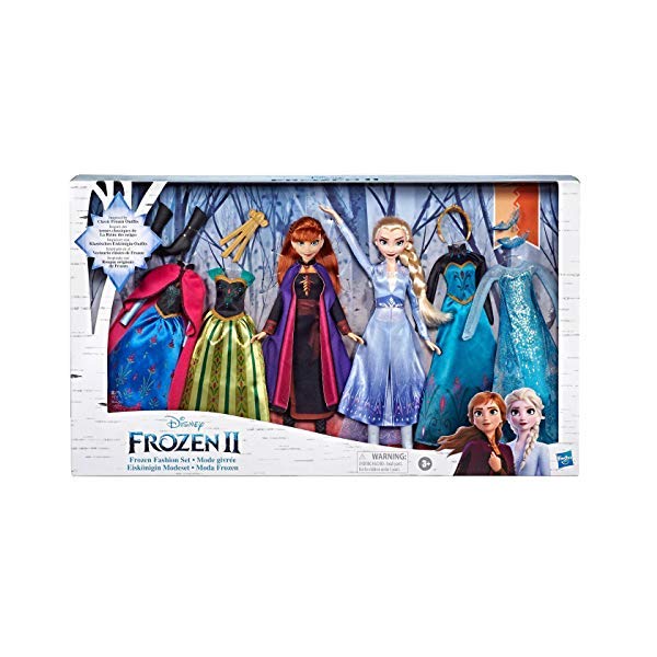 アナと雪の女王2 エルサ アナ 着せ替え セット おもちゃ 人形 ドール フィギュア ディズニー Disney Frozen Fashion Doll Set