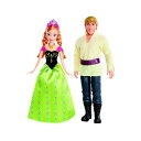 アナと雪の女王2 アナ クリストフ おもちゃ 人形 ドール フィギュア ディズニー Disney Frozen Anna and Kristoff Doll, 2-Pack