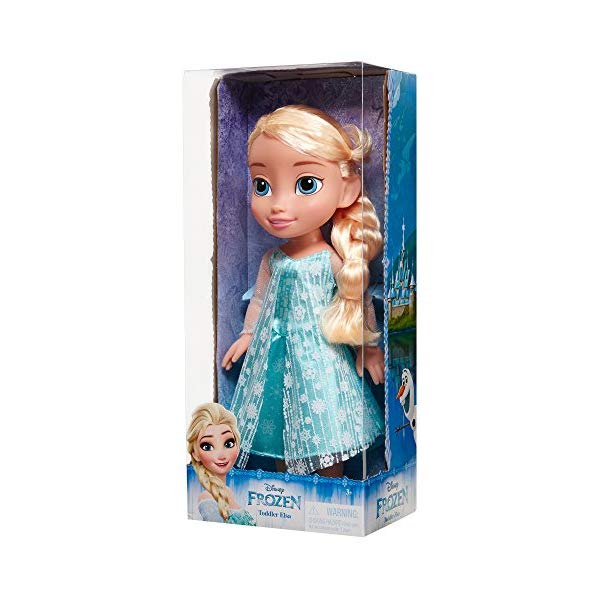 アナと雪の女王2 エルサ おもちゃ 人形 ドール フィギュア ディズニー Disney 039897989211 Frozen Elsa Toddler Doll, Blue 人気の アナと雪の女王 商品はこちら ■海外より直輸入品となりますので、外箱に小傷・破れ等がある場合がございます。 　本体には影響ございませんので、予めご容赦ください。 ■携帯からの注文の際【納期目安】が表示されない場合もございます。 　納期の表示が確認出来ない商品に関しましては、お手数ですが、PCページより【納期目安】の確認をお願いします。 　また、携帯からのご注文のお客様は携帯電話の受信設定（フィルター）を必ずご確認下さいますようお願いいたします。アナと雪の女王2 エルサ おもちゃ 人形 ドール フィギュア ディズニー Disney 039897989211 Frozen Elsa Toddler Doll, Blue メーカー Disney 商品名 Disney 039897989211 Frozen Elsa Toddler Doll, Blue パッケージサイズ(cm) 2.5 × 2.5 × 2.5 重量(g) 499 詳細 ・Includes one Disney Frozen Elsa toddler doll ・Blue dress with sparkling snow-patterned tulle ・Pair of Blue shoes ・Approximately 14 inches tall ・Ages 3+ ◆ 様々なギフトシーンにぴったりの商品を豊富に取り揃えております ◆プレゼント　ギフト　クリスマス　母の日　父の日　記念日　誕生日　お誕生日　誕生日プレゼント　敬老の日　記念品　結婚記念日　メモリアルギフト　お祝い　出産祝い　結婚式　結婚祝い　御祝　披露宴　引き出物　引出物　ウェディングギフト　ブライダルギフト　景品　賞品　コンペ景品　ゴルフコンペ　粗品　お中元　御中元　お歳暮　御歳暮　残暑見舞い　引越し　引っ越し祝い　引越し祝い　贈答品　入園祝い　入学祝い　卒業祝い　成人式　就職祝い　昇進祝い　定年退職記念　還暦祝い　卒業記念品　内祝　お返し　お礼　御礼　お祝い返し