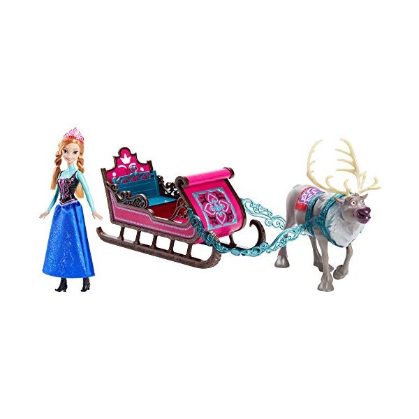 アナと雪の女王2 アナ おもちゃ 人形 ドール フィギュア ディズニー Disney Frozen Anna's Sleigh Gift Set