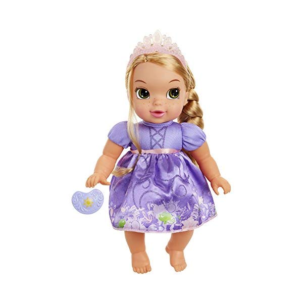 楽天i-selectionラプンツェル ベビードール おもちゃ 人形 フィギュア ディズニープリンセス Disney Princess Deluxe Baby Rapunzel Doll with Pacifier Baby Doll Toy