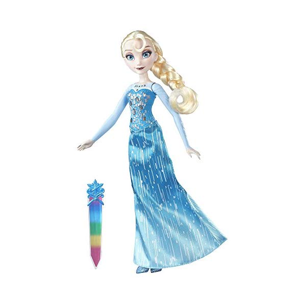 アナと雪の女王2 エルサ おもちゃ 人形 ドール フィギュア ディズニー Disney Frozen Crystal Glow Elsa