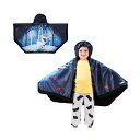 アナと雪の女王 オラフ フーディー パーカー ブランケット 子供 キッズ 防寒 グッズ Franco Kids Bedding Super Soft and Cozy Snuggle Wrap Hoodie Blanket, 55