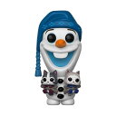 アナと雪の女王 オラフ ファンコ ポップ フィギュア 人形 ドール おもちゃ グッズ Funko Pop Disney Olaf's Frozen Advenutre Olaf with Cats Collectible Vinyl Figure