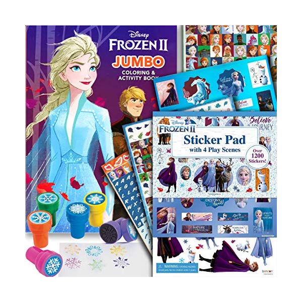 アナと雪の女王2 ぬりえ ステッカー スタンプ セット おもちゃ グッズ Disney Frozen 2 Coloring Book Activity Set with Stickers and Snowflake Stamper 人気の アナと雪の女王 商品はこちら ■海外より直輸入品となりますので、外箱に小傷・破れ等がある場合がございます。 　本体には影響ございませんので、予めご容赦ください。 ■携帯からの注文の際【納期目安】が表示されない場合もございます。 　納期の表示が確認出来ない商品に関しましては、お手数ですが、PCページより【納期目安】の確認をお願いします。 　また、携帯からのご注文のお客様は携帯電話の受信設定（フィルター）を必ずご確認下さいますようお願いいたします。アナと雪の女王2 ぬりえ ステッカー スタンプ セット おもちゃ グッズ Disney Frozen 2 Coloring Book Activity Set with Stickers and Snowflake Stamper メーカー Disney 商品名 Disney Frozen 2 Coloring Book Activity Set with Stickers and Snowflake Stamper パッケージサイズ(cm) 27.9 × 22.1 × 3.8 重量(g) 340 詳細 ・This Set Includes one Frozen 2 Coloring and Activity Book (80 pages), one Frozen 2 Sticker Pad with Play Scenes, and 6 Snowflake Stampers ・Licensed Frozen 2 Coloring Book: One Full-Size Coloring Book (80 pages), measure approximately 8" x 10. 75" ・Licensed Frozen 2 Sticker Pad: Over 1200 stickers and 4 Play Scenes. Includes 1 holographic sticker sheet, 1 foil sticker sheet, plus 5 standard sticker sheets. 4 sticker play scenes for your sticker Savant to decorate. ・6 Snowflake Stampers: factory sealed, assorted styles and colors, each stamper measures 1. 5" x 1". Safe and non-toxic ◆ 様々なギフトシーンにぴったりの商品を豊富に取り揃えております ◆プレゼント　ギフト　クリスマス　母の日　父の日　記念日　誕生日　お誕生日　誕生日プレゼント　敬老の日　記念品　結婚記念日　メモリアルギフト　お祝い　出産祝い　結婚式　結婚祝い　御祝　披露宴　引き出物　引出物　ウェディングギフト　ブライダルギフト　景品　賞品　コンペ景品　ゴルフコンペ　粗品　お中元　御中元　お歳暮　御歳暮　残暑見舞い　引越し　引っ越し祝い　引越し祝い　贈答品　入園祝い　入学祝い　卒業祝い　成人式　就職祝い　昇進祝い　定年退職記念　還暦祝い　卒業記念品　内祝　お返し　お礼　御礼　お祝い返し