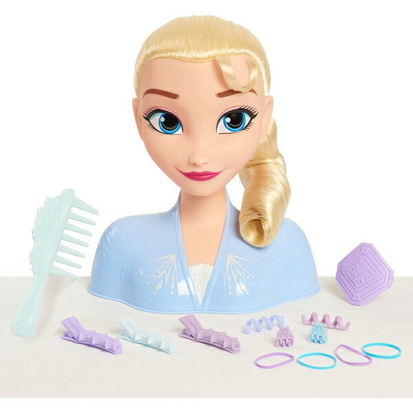 アナと雪の女王2 エルサ ヘアアレンジ 髪型 ヘアデザイン 女の子 おしゃれ おもちゃ グッズ Frozen Styling Head - Elsa
