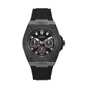 ゲス ゲス 腕時計 GUESS W1048G2 メンズ 男性用 ウォッチ 時計 Guess Legacy Black Dial Multi-function Men's Watch-W1048G2