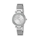 QX rv GUESS U1009L1 fB[X p EHb` v GUESS Women's Quartz Watch with Stainless-Steel Strap