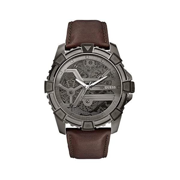 ゲス 腕時計 GUESS U0274G1M メンズ 男性用 ウォッチ 時計 GUESS Factory Men's Brown Powerhouse Watch, NS