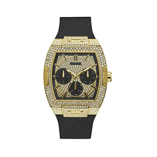 ゲス 腕時計 GUESS GW0048G2 メンズ 男性用 ウォッチ 時計 GUESS Men's Stainless Steel Analog Watch with Silicone Strap, Black, 24 (Model: GW0048G2) ゲス 腕時計 GUESS GW0048G2 メンズ 男性用 ウォッチ 時計 GUESS Men's Stainless Steel Analog Watch with Silicone Strap, Black, 24 (Model: GW0048G2)