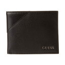 QX rv GUESS 31GU22X003 Y jp z EHbg GUESS Men's Leather Slim Bifold Wallet