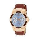 ゲス 腕時計 GUESS W0775L7 ウォッチ 時計 Guess Brown Leather Watch-W0775L7