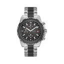 ゲス 腕時計 GUESS ウォッチ 時計 GUESS Factory Silver-Tone and Black Chronograph Watch